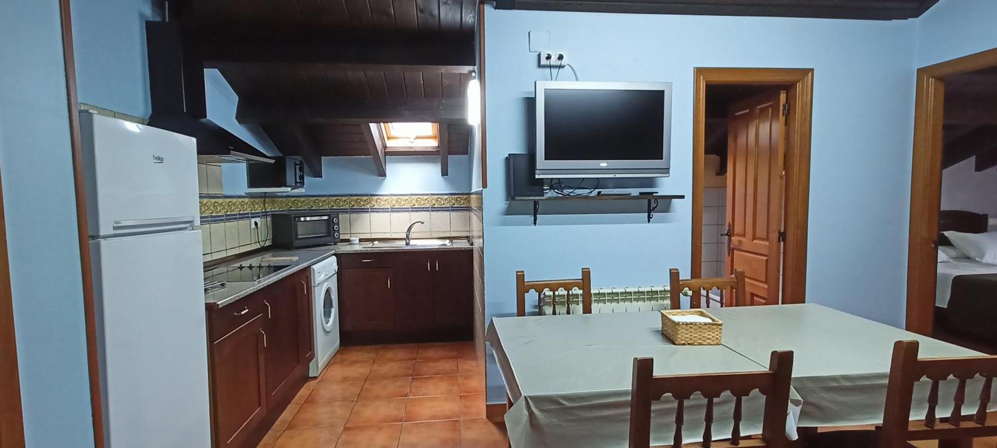 Apartamentos El Castaneu Corao Bagian luar foto
