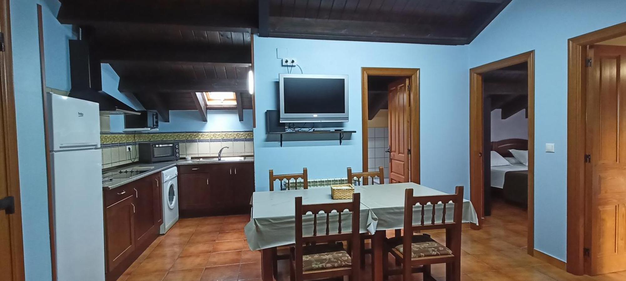 Apartamentos El Castaneu Corao Bagian luar foto